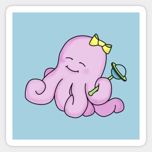 Baby Octopus Sticker